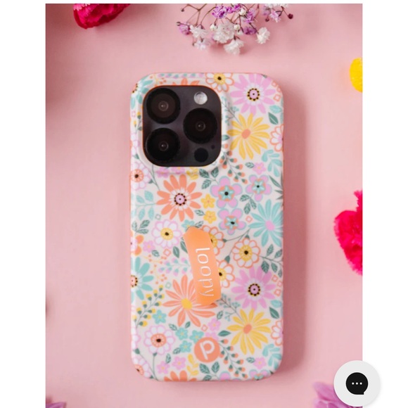 Loopy Case Pastel Floral Phone Case - Picture 1 of 3